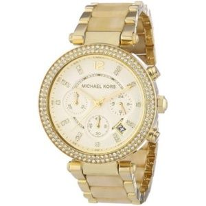 Michael Kors Women's Chronograph Gold Watch